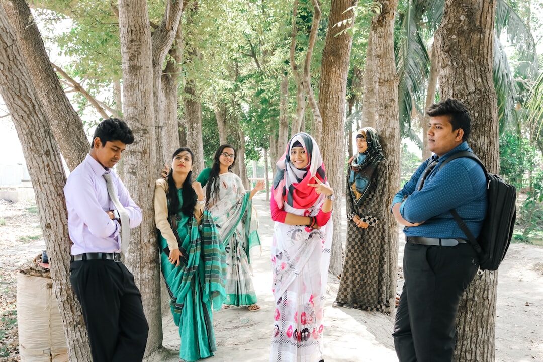 woman telling story in group