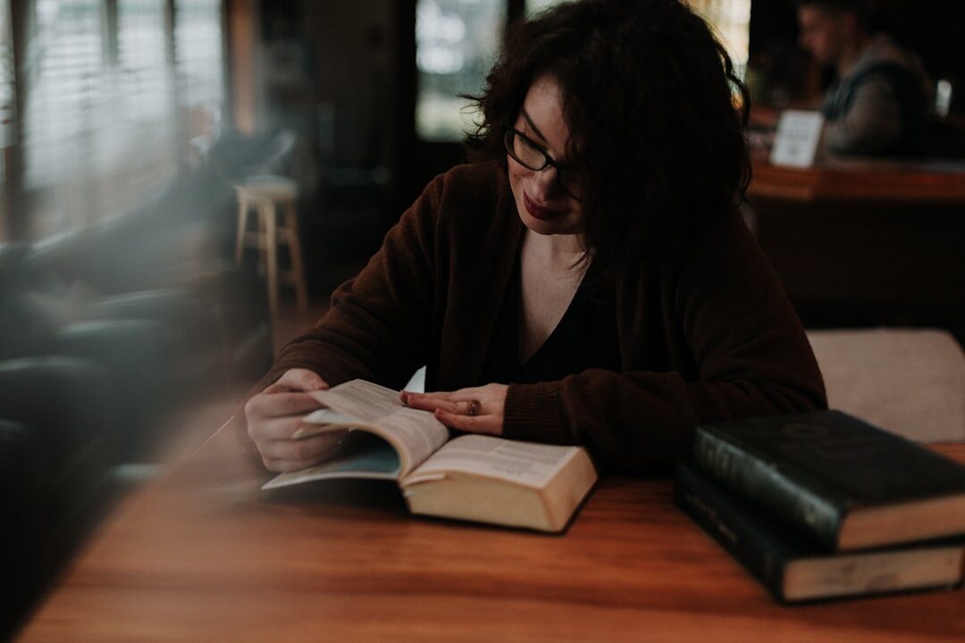 woman writing in journal